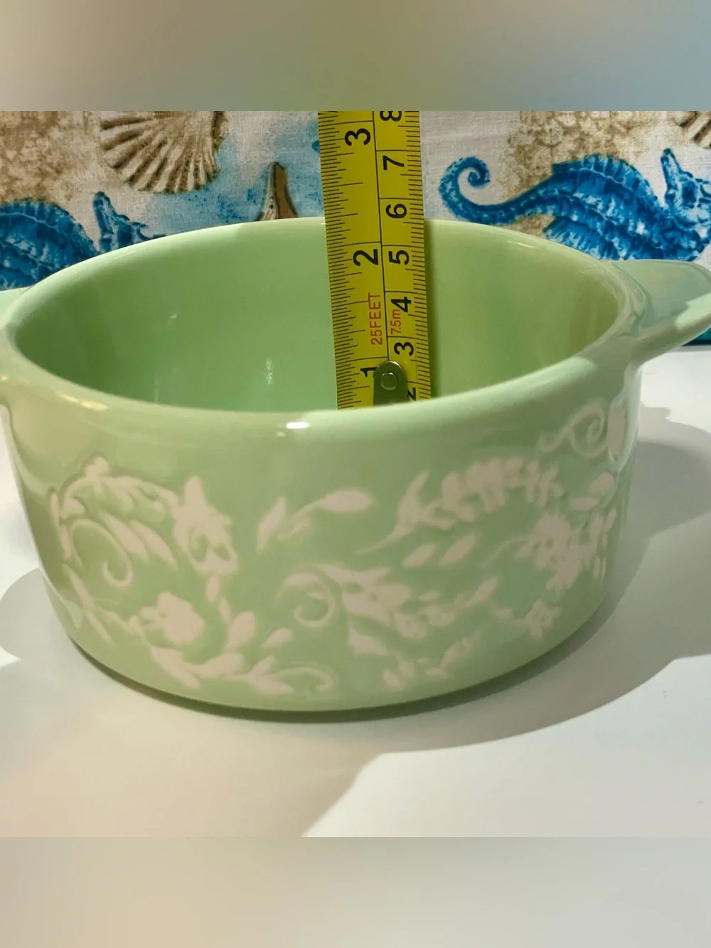 The Pioneer Woman Prairie Signature Mini Stoneware Casserole Dish with Lid